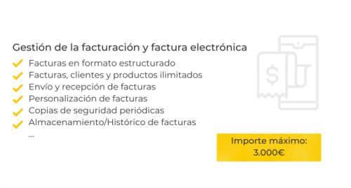 Factura electrónica Kit Digital